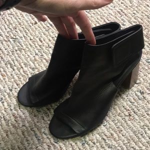 Vince leather booties size 8